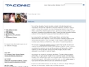 Website Snapshot of WILDCAT TACONIC