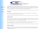 Website Snapshot of AUTOMATED BUILDING CONTROL SYSTEMS, INC.