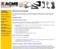 Website Snapshot of ACME STAPLE CO., INC.