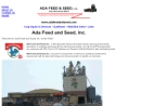 Website Snapshot of ADA FEED & SEED