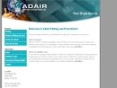 Website Snapshot of ADAIR PRINTING & PROMOTIONS