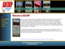 Website Snapshot of ADCORP