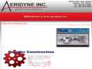 Website Snapshot of AERIDYNE, INC.