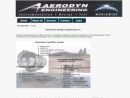 Website Snapshot of AERODYN ENGINEERING, INC.