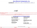 Website Snapshot of AERO-MISSILE COMPONENTS, INC.