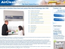 Website Snapshot of AIRCLEAN SYSTEMS, INC.