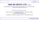 Website Snapshot of AIRE BEARINGS LTD