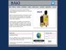 Website Snapshot of AKI