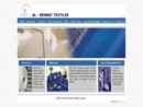 Website Snapshot of AL-REHMAT TEXTILES (PVT) LTD.,
