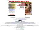Website Snapshot of ALPHA-AMERICAN PROGRAMMABLE SIGNS