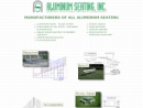 Website Snapshot of ALUMINUM SEATING, INC.