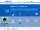 Website Snapshot of AMANO CINCINNATI INCORPORATED