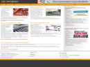 Website Snapshot of MCM & PEER CONVEYOR SYSTEMS