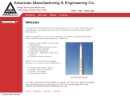 Website Snapshot of AMERICAN MANUFACTURING AND ENGINEERING COMPANY