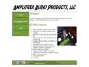 Website Snapshot of AMPLITREX AUDIO PRODUCTS, LLC
