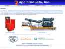 Website Snapshot of AIR POLLUTION CONTROL PRODUCTS, INC.