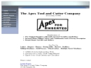 Website Snapshot of APEX TOOL & CUTTER CO.