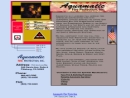 Website Snapshot of AQUAMATIC FIRE PROTECTION