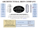 Website Snapshot of ARCHITECTURAL IRON CO.