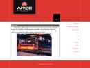 Website Snapshot of ARDA STEEL MANUFACTURING AND TRADING LTD