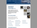 Website Snapshot of ASSEMBLY & AUTOMATION TECHNOLOGY, INC.