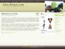 Website Snapshot of ASTA-KRIYA ARTS