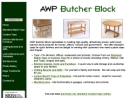 Website Snapshot of A W P BUTCHER BLOCK, INC.