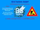 Website Snapshot of BS TECHNIC GMBH