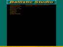 Website Snapshot of BALLISTIC STUDIO LLC