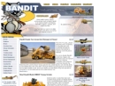 Website Snapshot of BANDIT INDUSTRIES