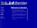 Website Snapshot of BARRDAY INC