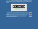 Website Snapshot of BAUFOR INDUSTRIAL PARTS WASHERS - HYDRORESA, S.L.