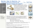Website Snapshot of BENDON GEAR & MACHINE, INC.