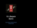 Website Snapshot of W.A. BENJAMIN ELECTRIC CO., INC.