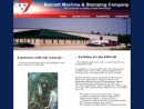 Website Snapshot of BENNETT MACHINE & STAMPING CO.