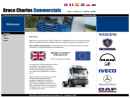 Website Snapshot of BRUCE CHARLES COMMERCIAL VEHICLE SALES