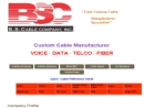 Website Snapshot of BS CABLE CO., INC.