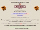 Website Snapshot of BUDGET BOX