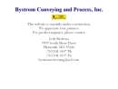 Website Snapshot of BYSTROM CONVEYING & PROCESS, INC.