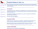 Website Snapshot of CARDINAL RUBBER & SEAL INC.