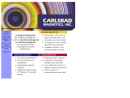 Website Snapshot of CARLSBAD MAGNETICS, INC.