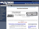 Website Snapshot of BRZEZINSKI RACING PRODUCTS