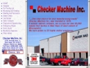 Website Snapshot of CHECKER MACHINE, INC.