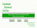 Website Snapshot of CINCINNATI ELECTRICAL TOOL INC