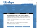 Website Snapshot of ULTRA TAPE INDUSTRIES