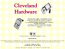 Website Snapshot of CLEVELAND HARDWARE AND FORGING COMPANY