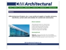 Website Snapshot of CMI ARCHITECTURAL PRODUCTS