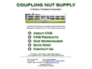 Website Snapshot of COUPLING NUT SUPPLY