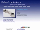 Website Snapshot of COBRA CABLE TIE COMPANY INC