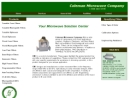 Website Snapshot of COLEMAN MICROWAVE CO.